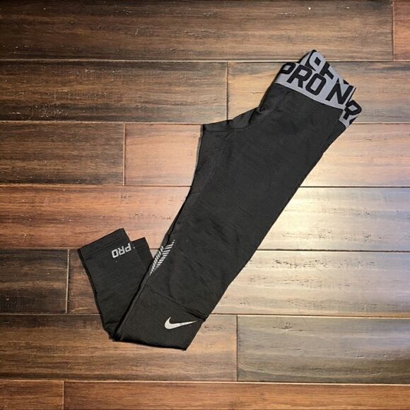 Nike Pro Men Compression Leggings - Picture 1 of 5
